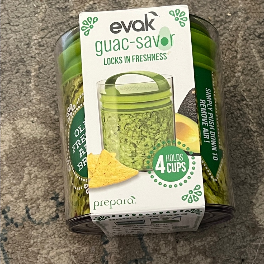 Evak Guac-Savor Avocado Keeper - Green